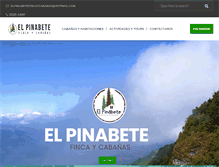 Tablet Screenshot of elpinabete.com